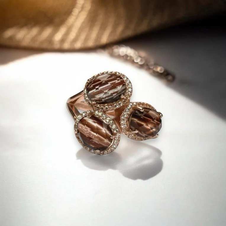 Triangle Ring — Shimmer by Cindy®